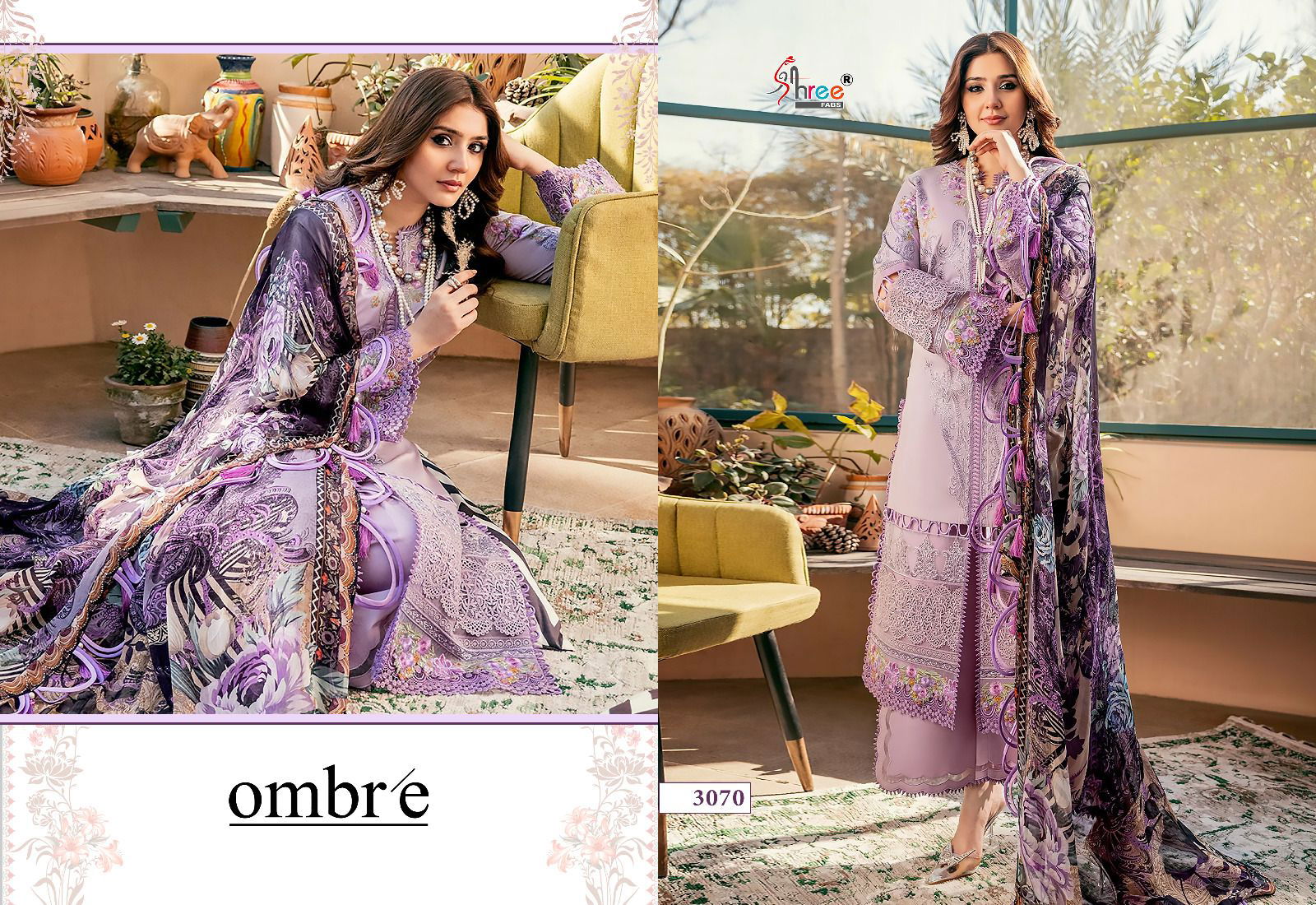 Ombre By Shree Designer Pakistani Suits Catalog